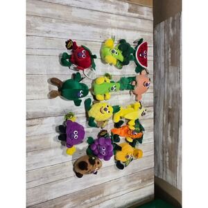 ToyBox Creations Veggie Friends Plush Lot of 13 Fruit Vegetable Bean Bag Toys